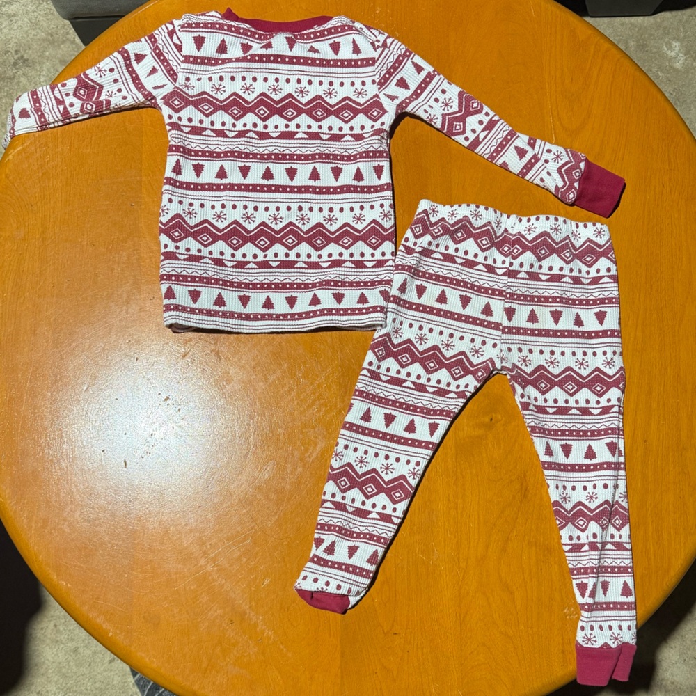 Carter's Just One You Christmas Two Piece Pajama Set Size 2T